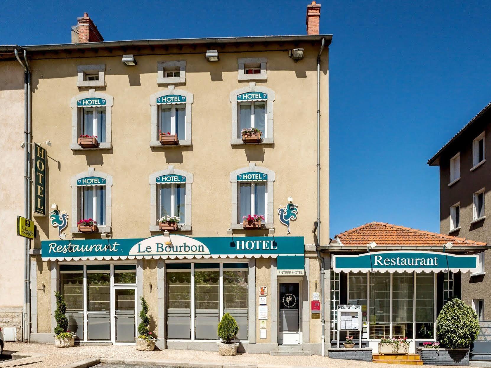 Hotel Logis Le Bourbon Yssingeaux Exterior photo